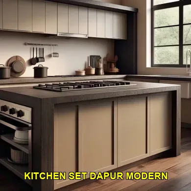 Inspirasi Kitchen Set Dapur Modern untuk Ruang Minimalis